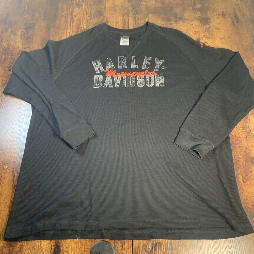 Harley Davidson Motorcycles Long Sleeve‎ shirt Bedford Texas 3XL